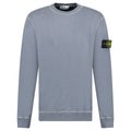 Stone Island Old Effect Crewneck Sweatshirt Dark Blue