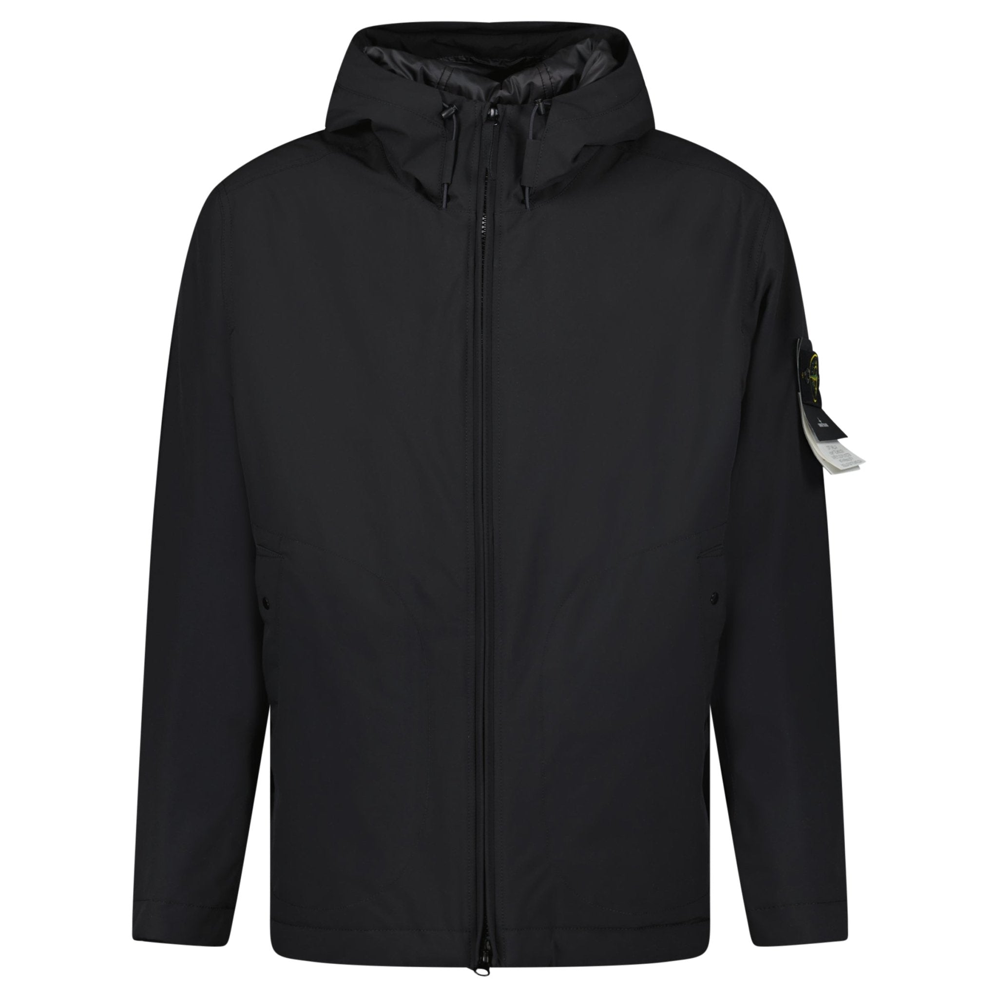 Stone Island Soft Shell-R Primaloft Insulation Technology Jacket in Black