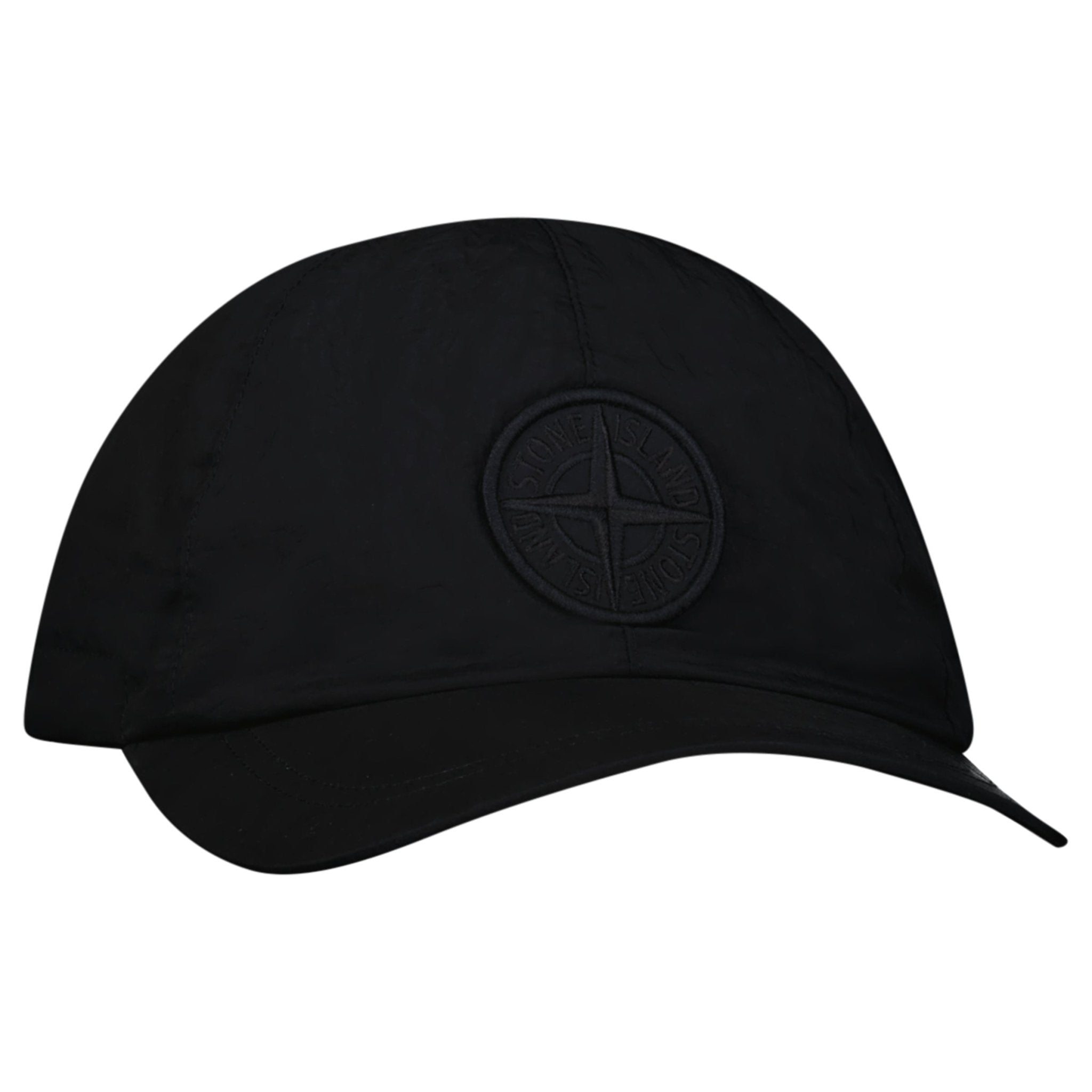 Stone Island Compass Baseball Cap in Black