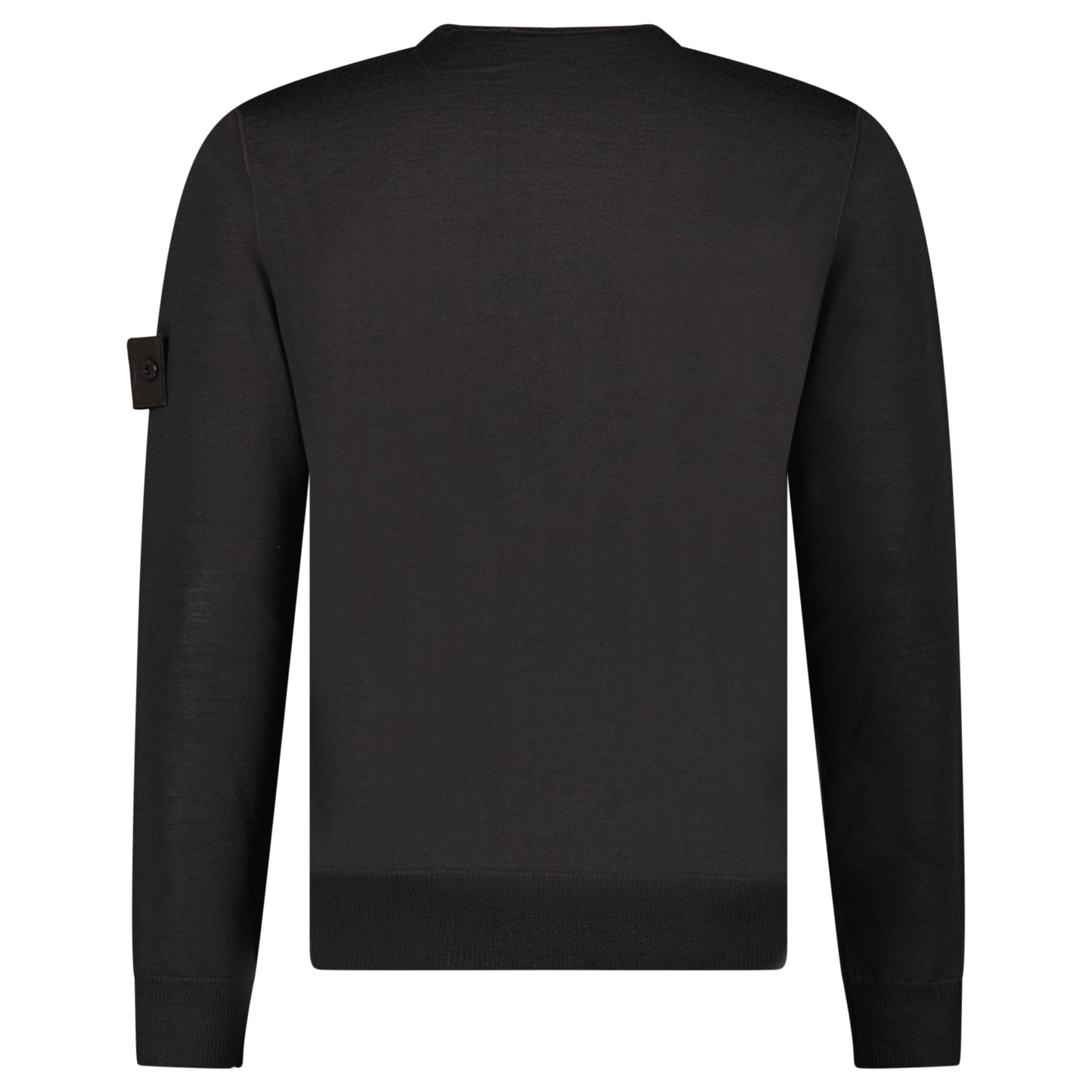 Stone Island Ghost Wool Crew Neck Jumper Dark Brown