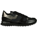 Valentino Garavani Chrome Rockrunner Trainers Black